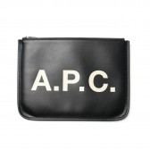 A.P.C.-Morgan ポーチ - Black