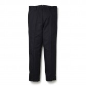 BEDWIN-10L TAPERED CANONICO WOOL PANTS 「CHARLS」 - Black