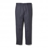 BEDWIN-10L TAPERED CANONICO WOOL PANTS 「CHARLS」 - Gray