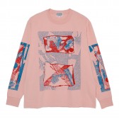 C.E : CAV EMPT-YOUR BUSINESS LONG SLEEVE T - Pink