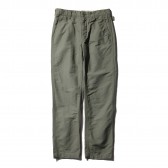 ENGINEERED GARMENTS-Ground Pant - Cotton Double Cloth - Olive
