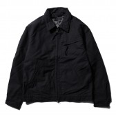 ENGINEERED GARMENTS-Driver Jacket - Cotton Double Cloth - Black