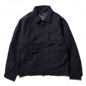 ENGINEERED GARMENTS-Driver Jacket - Cotton Double Cloth - Dk.Navy