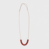 Hender Scheme-not lying jewelry necklace - Red