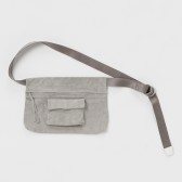 Hender Scheme-waist belt bag wide - Light Gray