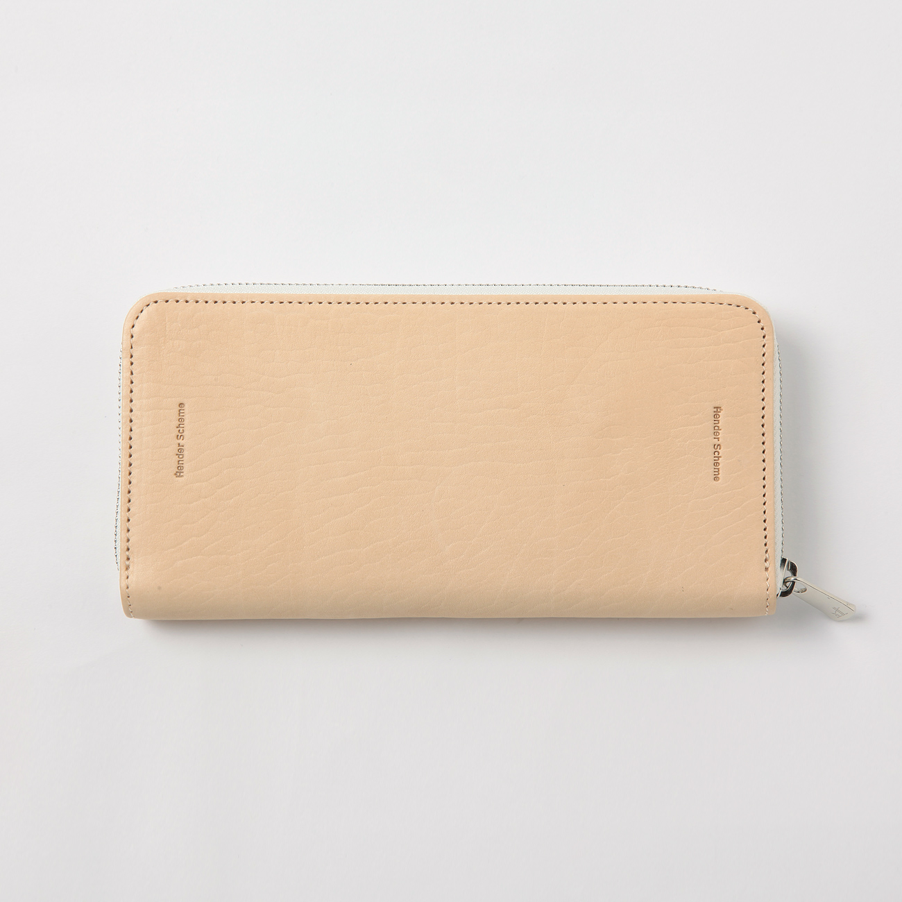 Hender Scheme - long zip purse - Natural