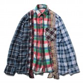 Rebuild by Needles - Flannel Shirt -> 7 Cuts Shirt - Sサイズ