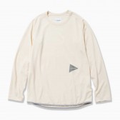 and wander-dry jersey raglan long sleeve T - Off White