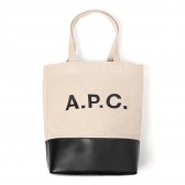 A.P.C.-Axel ショッピングバッグ - Black