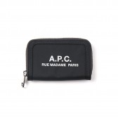 A.P.C.-Recovery コンパクトウォレット - Black