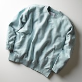 CURLY-FROSTED CREW SWEAT