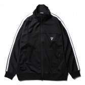 South2 West8-Trainer Jacket - Poly Smooth - Black