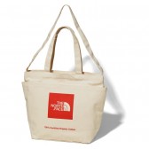THE NORTH FACE-Utility Tote - TR ナチュラル×TNFレッド