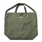 ENGINEERED GARMENTS-Carry All Tote - Acrylic Coated Cotton - Olive