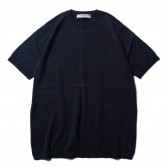 FUJITO-C:N Knit T-Shirt - Navy