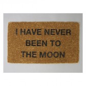MOUNTAIN RESEARCH-Entrance Mat (Medium) - I HAVE NEVER BEEN TO THE MOON - Beige