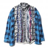 Rebuild by Needles - Flannel Shirt -> Wide Ribbon Shirt - Fサイズ