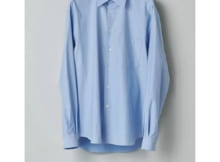 AURALEE-WASHED FINX TWILL SHIRTS