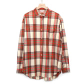 WELLDER-WELLDER-Standard-Shirt-Beige-×-Red-168x168
