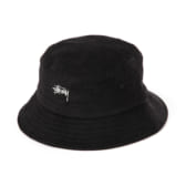 STUSSY-Corduroy-Bucket-Hat-Black-168x168