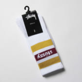 STUSSY-Stripe-Crew-Socks-White-Mustard-168x168