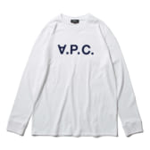 A.P.C.-V.P.C.-長袖Tシャツ-White-168x168