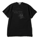 ENGINEERED-GARMENTS-Printed-Cross-Crew-Neck-T-shirt-Girl-Black-168x168
