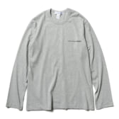 COMME-des-GARÇONS-SHIRT-cotton-jersey-plain-with-front-print-logo-CDG-SHIRT-Grey-168x168