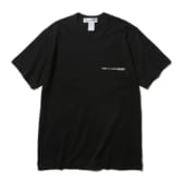 COMME-des-GARÇONS-SHIRT-cotton-jersey-plain-with-front-print-logo-CDG-SHIRT-Tshirt-Black-168x168