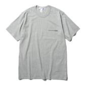 COMME-des-GARÇONS-SHIRT-cotton-jersey-plain-with-front-print-logo-CDG-SHIRT-Tshirt-Grey-168x168