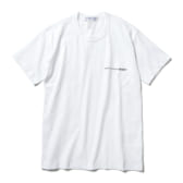 COMME-des-GARÇONS-SHIRT-cotton-jersey-plain-with-front-print-logo-CDG-SHIRT-Tshirt-White-168x168
