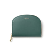 A.P.C.-Demi-Lune-ハーフムーン-コンパクトウォレット-Dark-Green-168x168