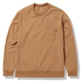 THE NORTH FACE-L/S Airy Relax Tee - UB ユーティリティブラウン