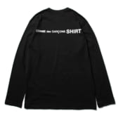 COMME-des-GARÇONS-SHIRT-cotton-jersey-plain-with-back-cdg-SHIRT-logo-Black-168x168