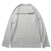COMME-des-GARÇONS-SHIRT-cotton-jersey-plain-with-back-cdg-SHIRT-logo-Top-Grey-168x168