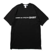 COMME-des-GARÇONS-SHIRT-cotton-jersey-plain-with-front-cdg-SHIRT-logo-Black-168x168