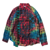 Rebuild-by-Needles-Flannel-Shirt-7-Cuts-Shirt-Tie-Dye-Mサイズ-168x168