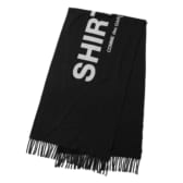 COMME-des-GARÇONS-SHIRT-wool-cloth-on-logo-print-Black-168x168