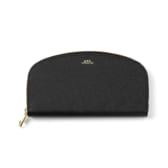 A.P.C.-Demi-Lune-ハーフムーン-ウォレット-エンボス加工-Black-168x168