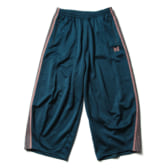 Needles-H.D.-Track-Pant-Poly-Smooth-Teel-Green-ヒザデルパンツ-168x168