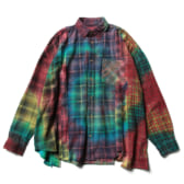 Rebuild-by-Needles-Flannel-Shirt-7-Cuts-Shirt-Tie-Dye-Wide-Fサイズ_2-168x168