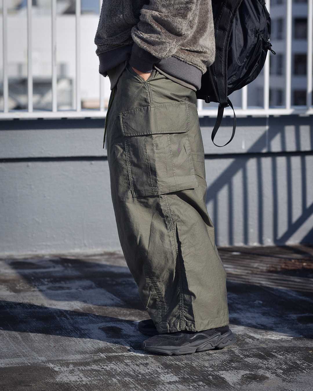 NEEDLES H.D pant BDU ヒザデルカーゴパンツ-hybridautomotive.com