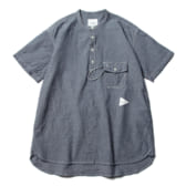and-wander-CORDURA-indigo-chambray-short-sleeve-shirt-Navy-168x168