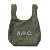 A.P.C.-Rebound-ショッピングバッグ-Olive-168x168