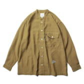 and-wander-dry-linen-band-collar-shirt-Camel-168x168