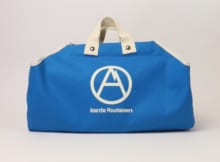 MOUNTAIN RESEARCH-Log Tote - Aマーク - Blue