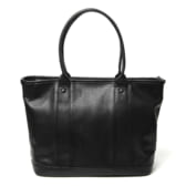 LEATHER-SILVER-MOTO-BAG40-ファスナートートバッグ-ゴート-Black-168x168