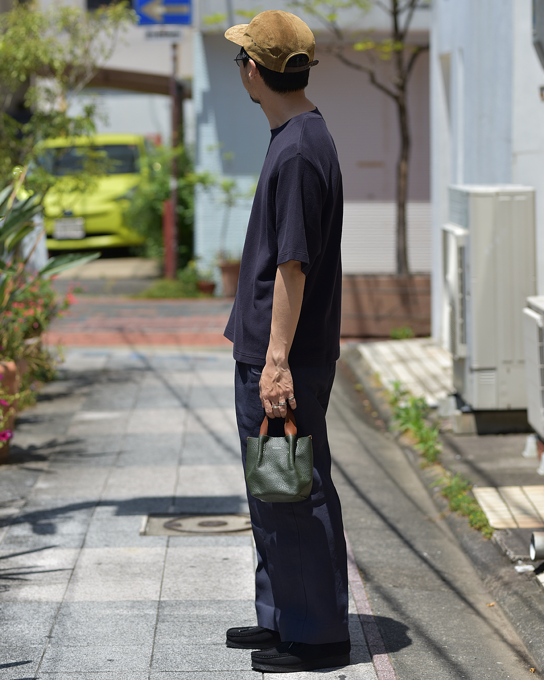 Hender Scheme ピアノバッグスモール素材牛革