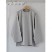 COMOLI-フットボール-Tシャツ-Heather-Gray-168x168