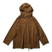ENGINEERED-GARMENTS-Cagoule-Shirt-Cotton-Micro-Sanded-Twill-Brown-168x168